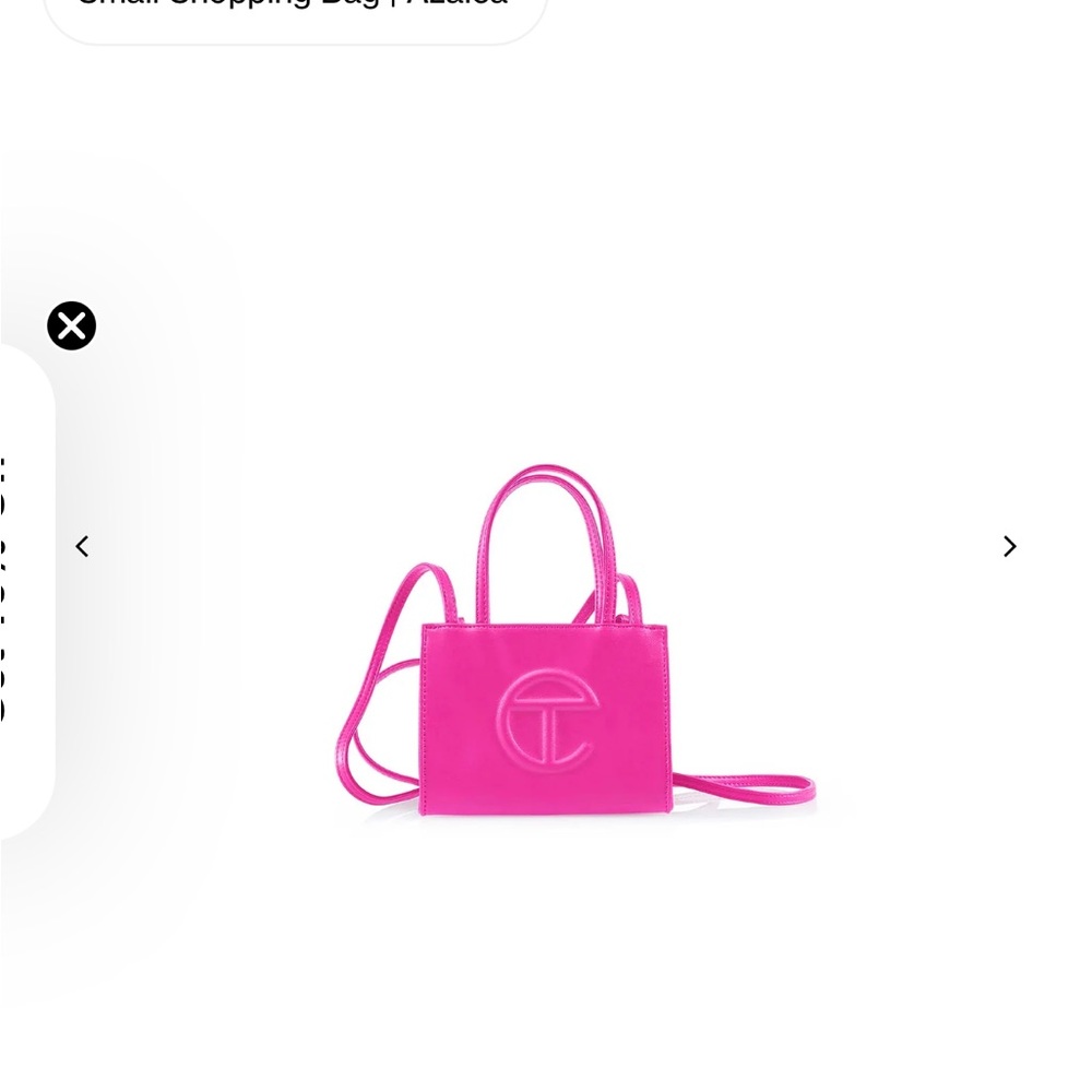 Telfar Small Shopping Bag Azalea